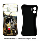 Ride More Worry Less Moto G86 Power Black Soft Case Back Cover by Casekaro