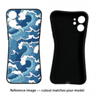 Blue Waves Realme P4 Black Soft Case Back Cover by Casekaro