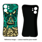 Green Owl Redmi Note 10 Pro Max Black Soft Case Back Cover by Casekaro