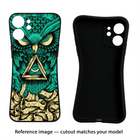 Green Owl Google Pixel 8A Black Soft Case Back Cover by Casekaro