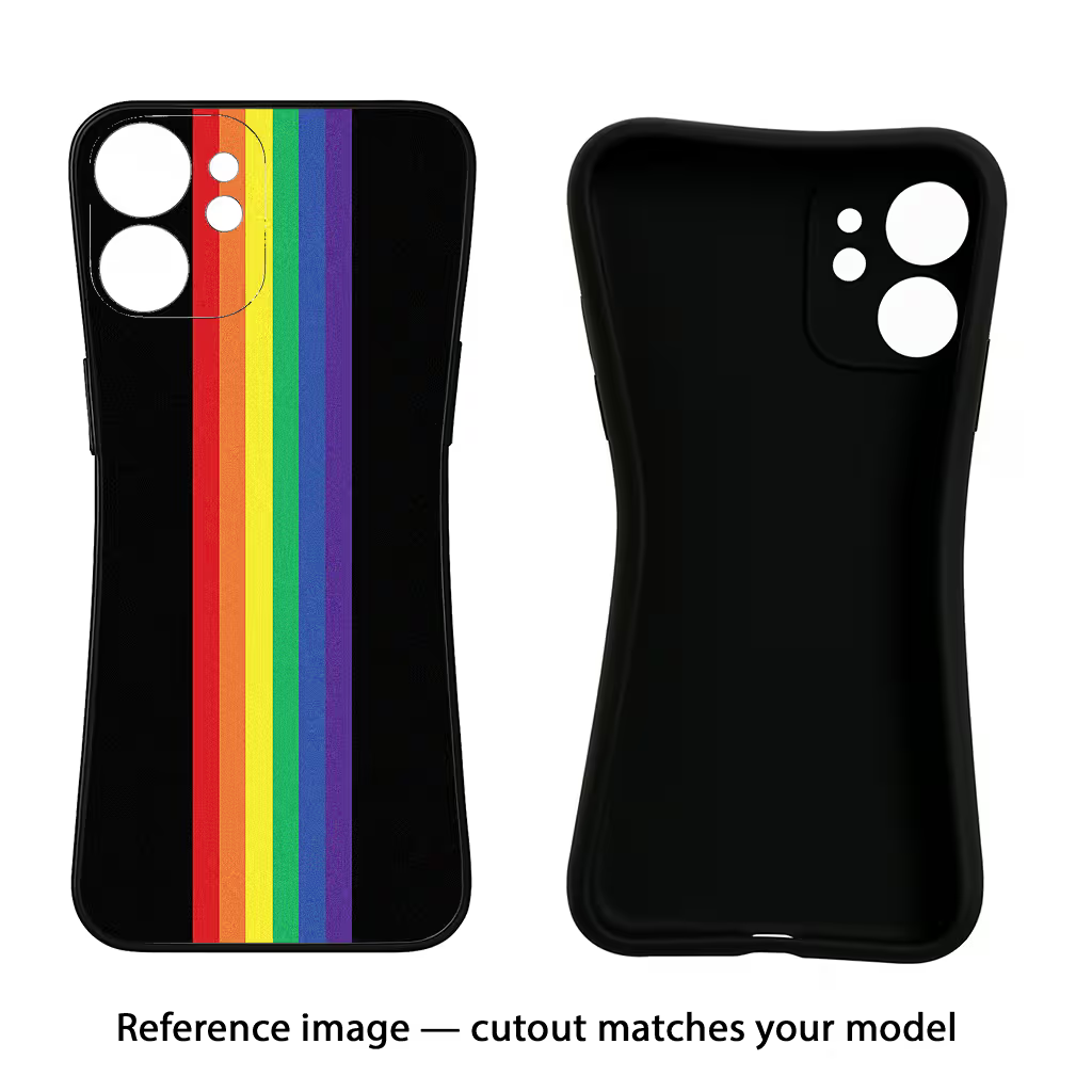 Pride Samsung A32 4G Black Soft Case Back Cover by Casekaro