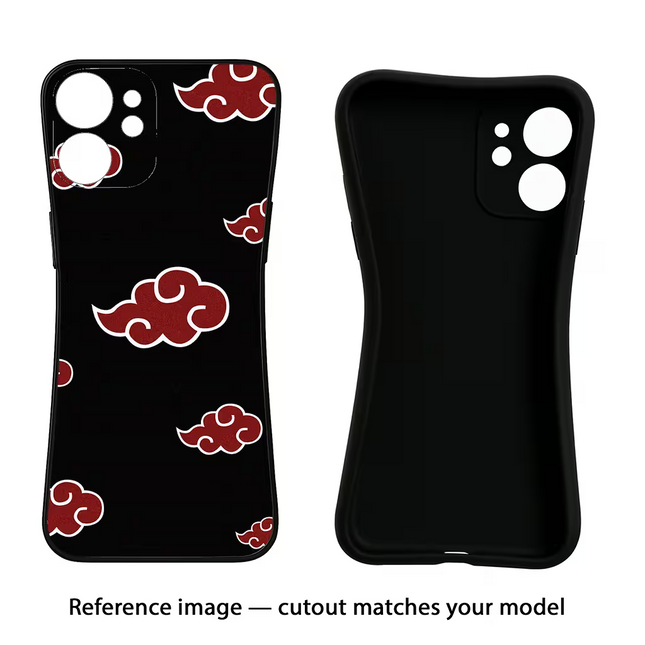Akatsuki iPhone 16e Black Soft Case Back Cover by Casekaro