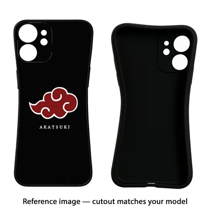 Akatsuki Vivo Y16 Black Soft Case Back Cover by Casekaro