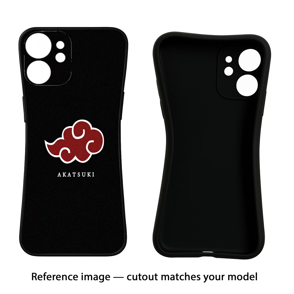 Akatsuki Vivo Y400 Pro 5G Black Soft Case Back Cover by Casekaro