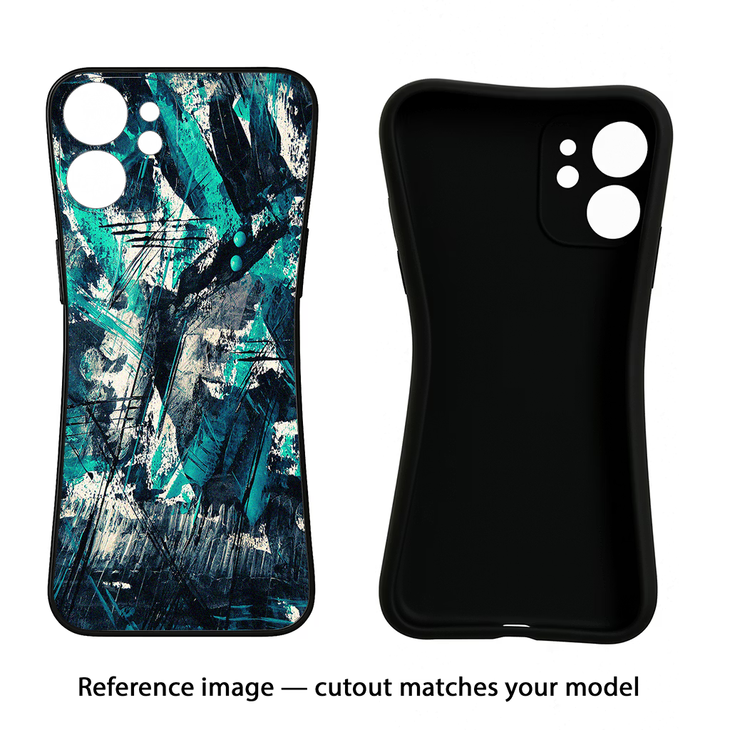 Artwork iPhone 17 Pro Max Black Soft Case Back Cover by Casekaro