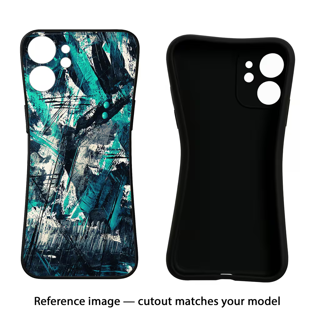 Artwork Realme Narzo 30 5G Black Soft Case Back Cover by Casekaro
