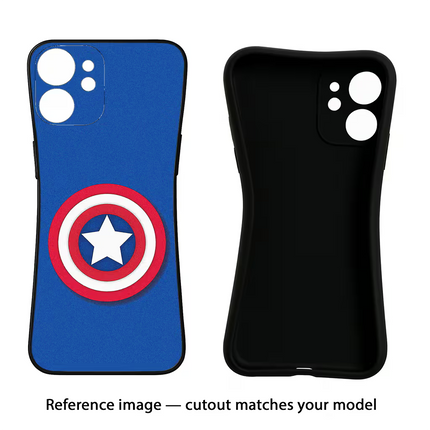 Shield iPhone 16e Black Soft Case Back Cover by Casekaro