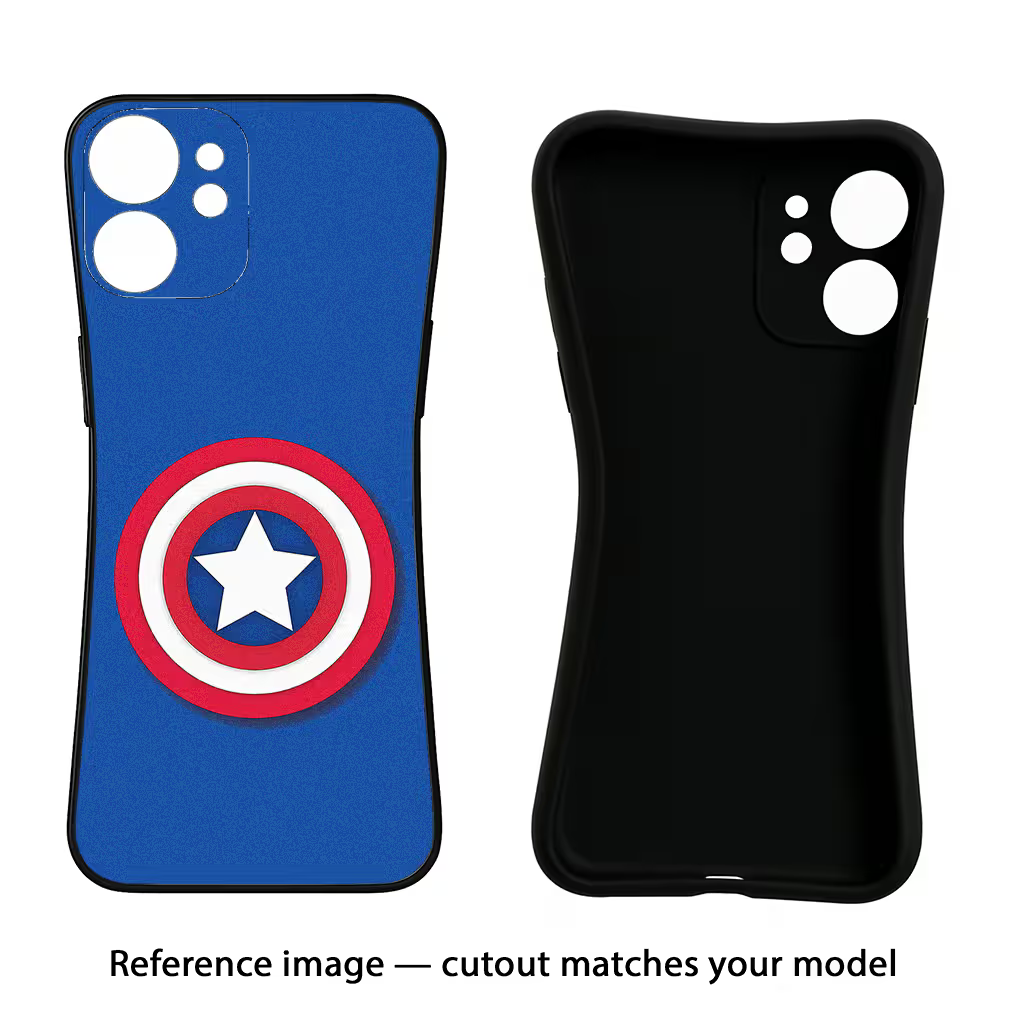 Shield iPhone 12 Black Soft Case Back Cover by Casekaro