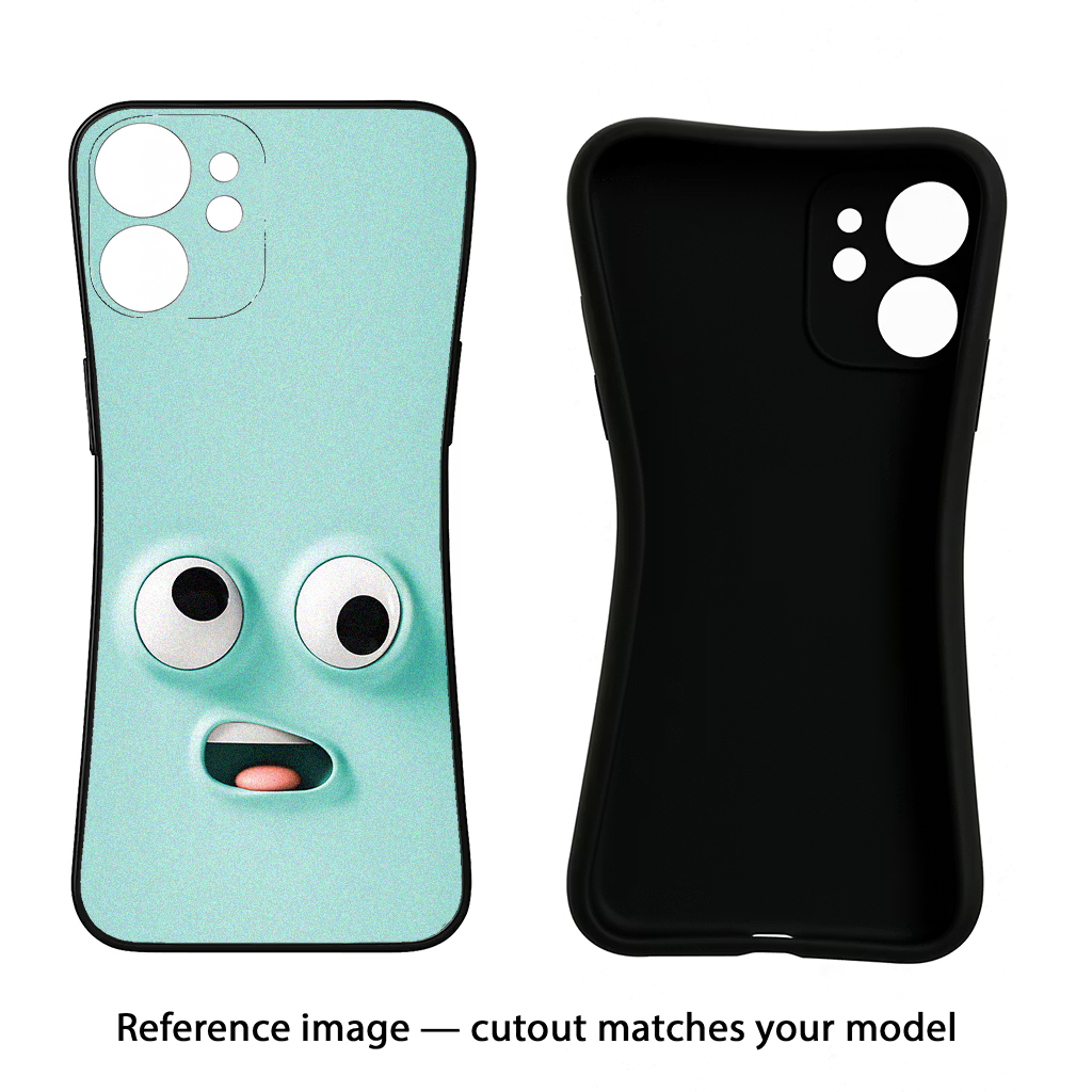 Funny Cartoon Motorola G85 Black Soft Case Back Cover by Casekaro