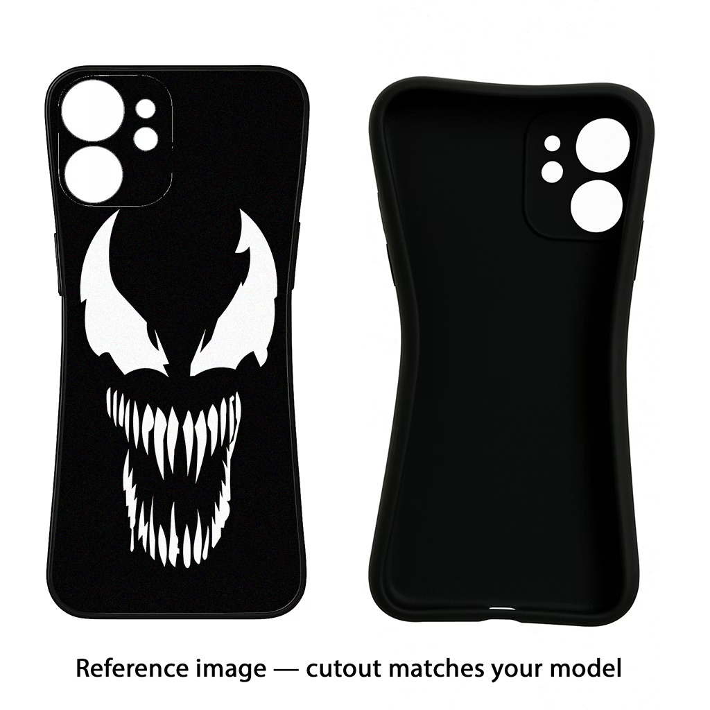 Venom Redmi Note 14 5G Black Soft Case Back Cover by Casekaro