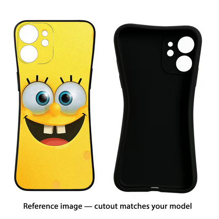 Sponge 1 iPhone 16e Black Soft Case Back Cover by Casekaro