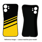 Yellow Shades OnePlus 15R Black Soft Case Back Cover by Casekaro