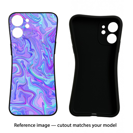 Glitter Moto Edge 40 Neo Black Soft Case Back Cover by Casekaro