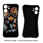 Rappers Oneplus 9 Pro Black Soft Case Back Cover by Casekaro