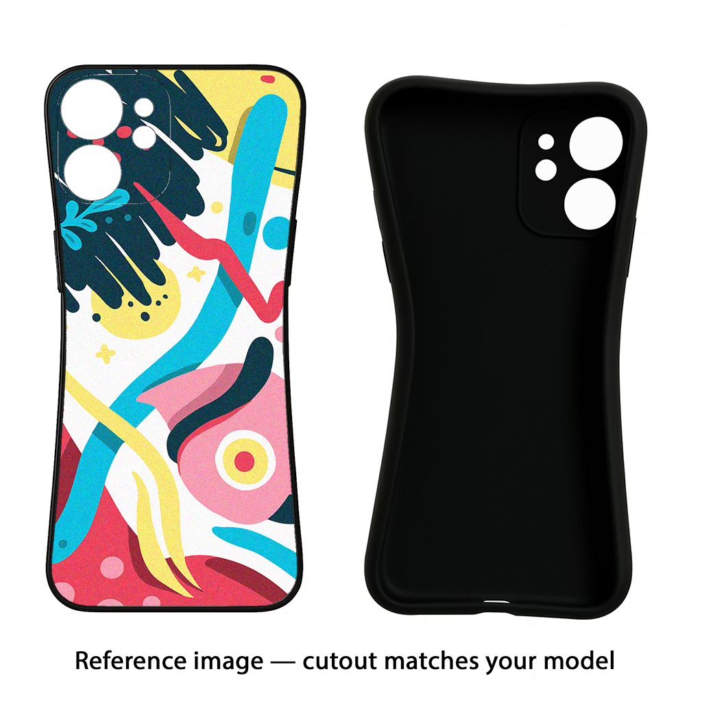 Trippy Samsung S22 Plus Black Soft Case Back Cover by Casekaro