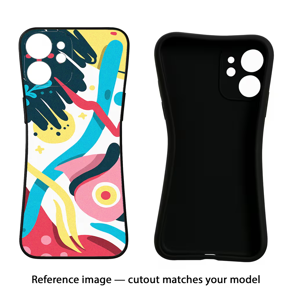 Trippy Samsung M31/F41 Black Soft Case Back Cover by Casekaro
