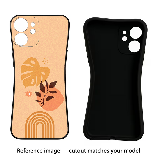 Bohemian Art Vivo Y16 Black Soft Case Back Cover by Casekaro