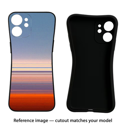 Morning Colors Vivo Y16 Black Soft Case Back Cover by Casekaro