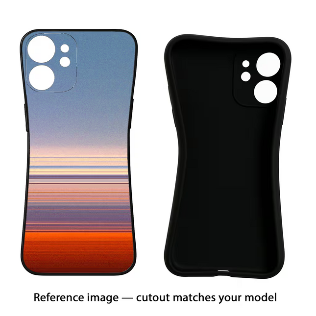 Morning Colors Vivo Y16 Black Soft Case Back Cover by Casekaro