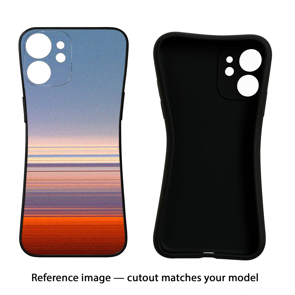Morning Colors Vivo Y400 5G Black Soft Case Back Cover by Casekaro