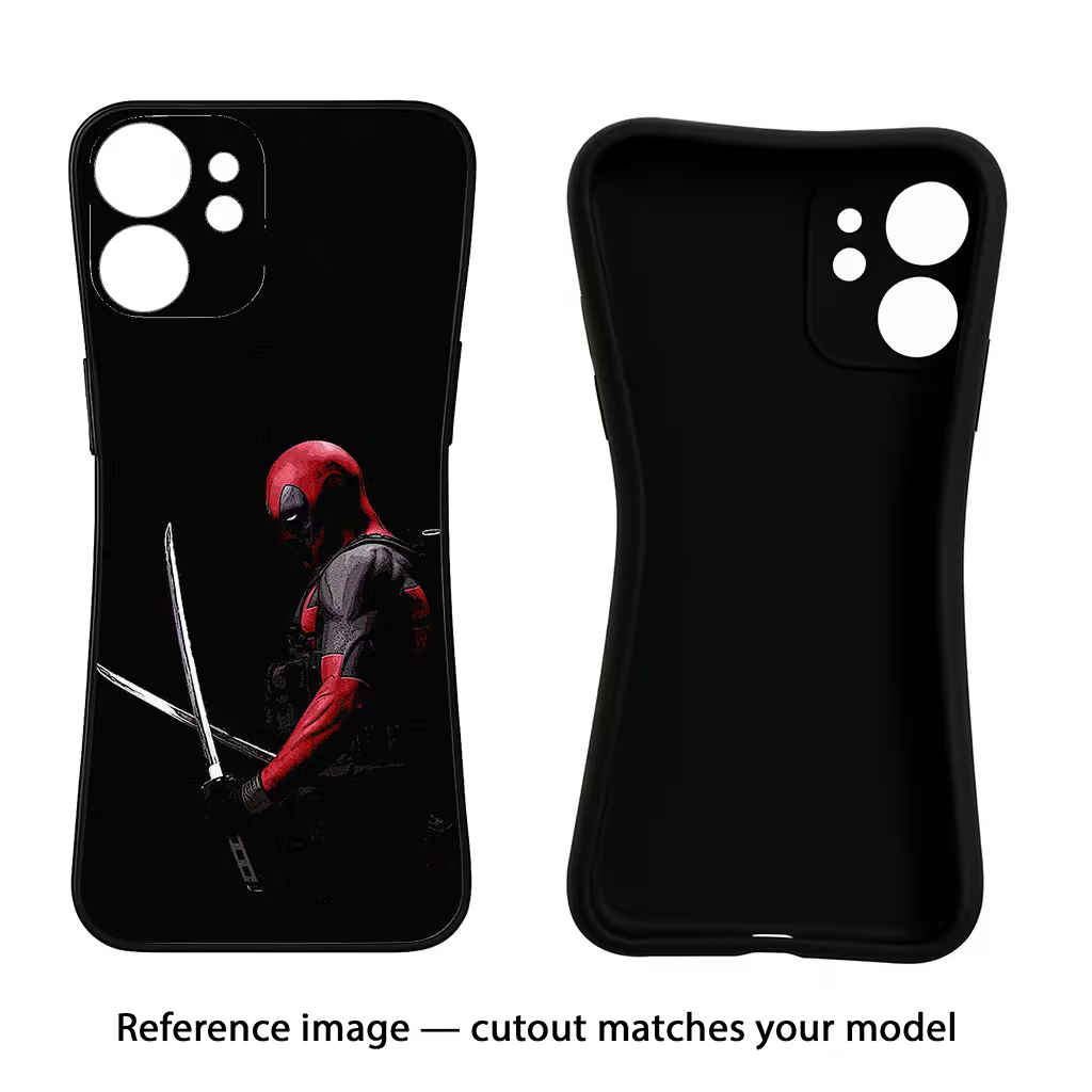 Deadpool Oppo A3 Pro 5G Black Soft Case Back Cover by Casekaro