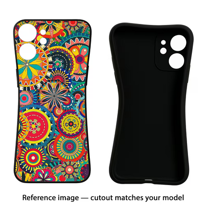 Gol Gol Art iPhone 16e Black Soft Case Back Cover by Casekaro