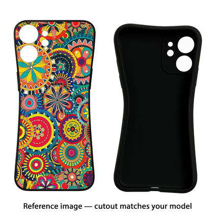 Gol Gol Art Realme 6/6i Black Soft Case Back Cover by Casekaro