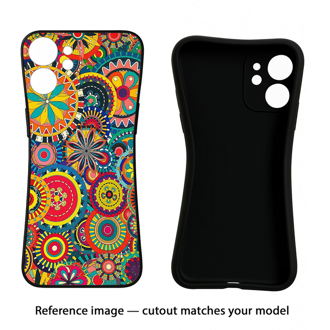 Gol Gol Art Nothing Phone 3A Black Soft Case Back Cover by Casekaro