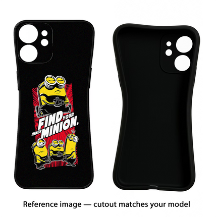 Find your inner Minion Poco M7 5G Black Soft Case Back Cover by Casekaro