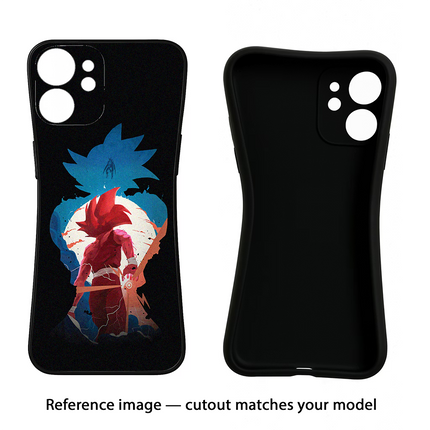 Goku Nothing Phone 3A Black Soft Case Back Cover by Casekaro