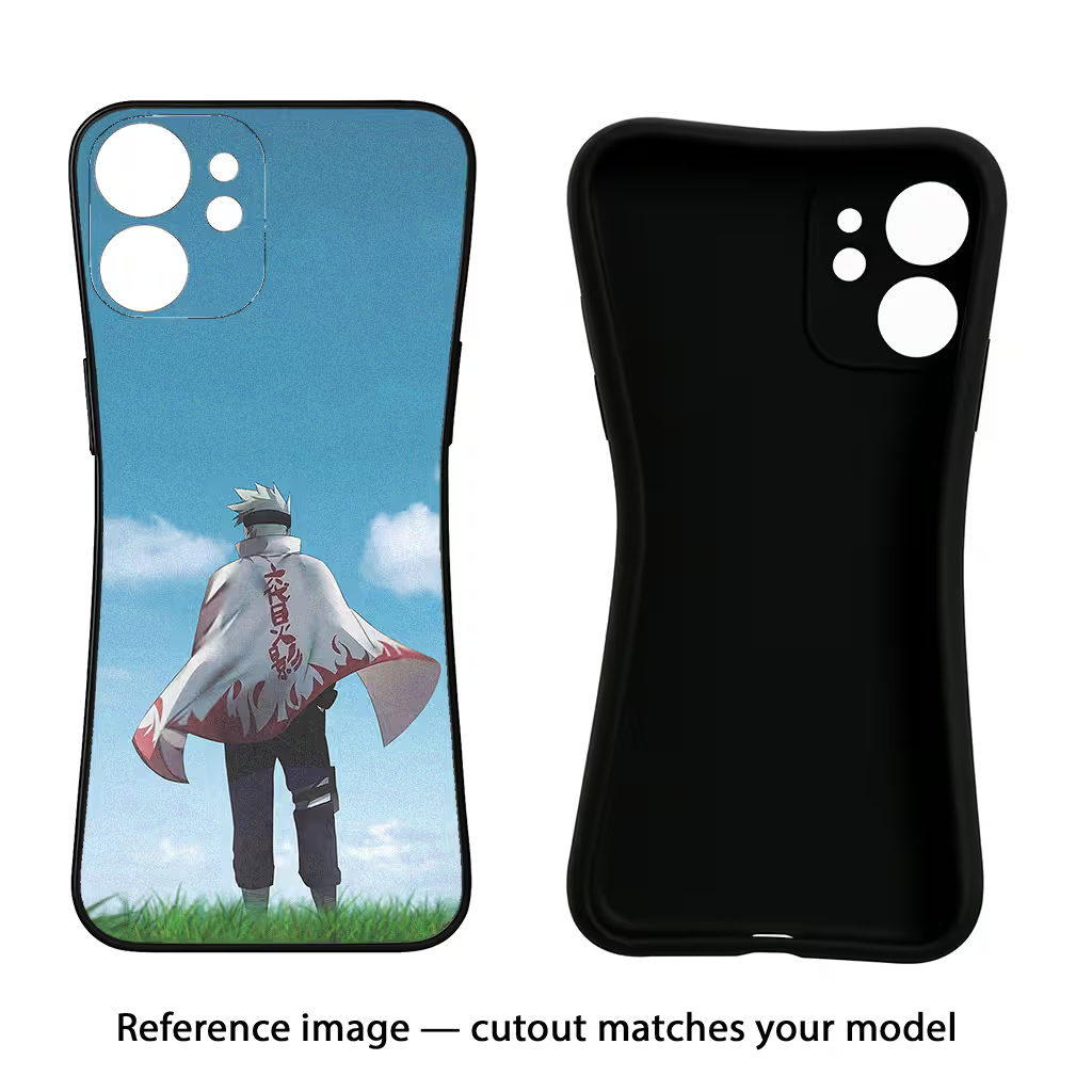 Kakashi Realme 8/8 Pro (not 5G) Black Soft Case Back Cover by Casekaro
