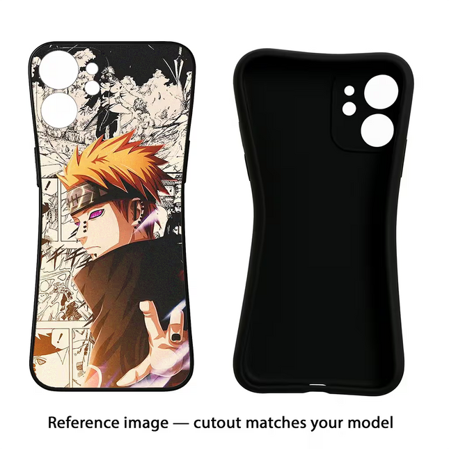 Pain Anime iQOO Z10x 5G Black Soft Case Back Cover by Casekaro