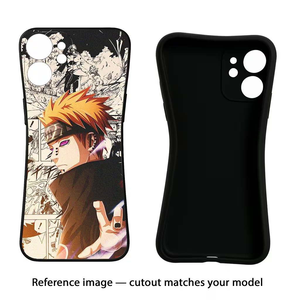 Pain Anime Mi 11T Pro 5G Black Soft Case Back Cover by Casekaro