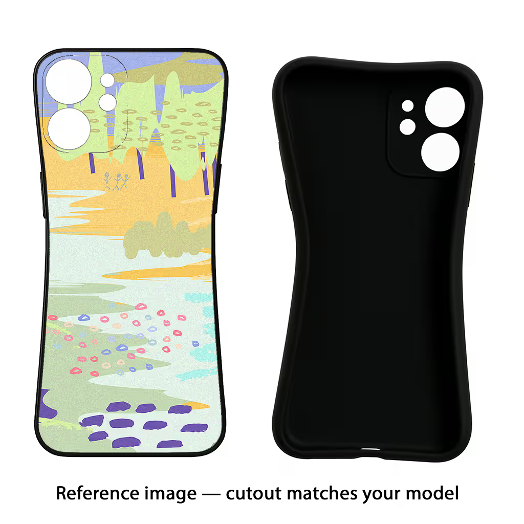 Scenery Samsung A32 4G Black Soft Case Back Cover by Casekaro