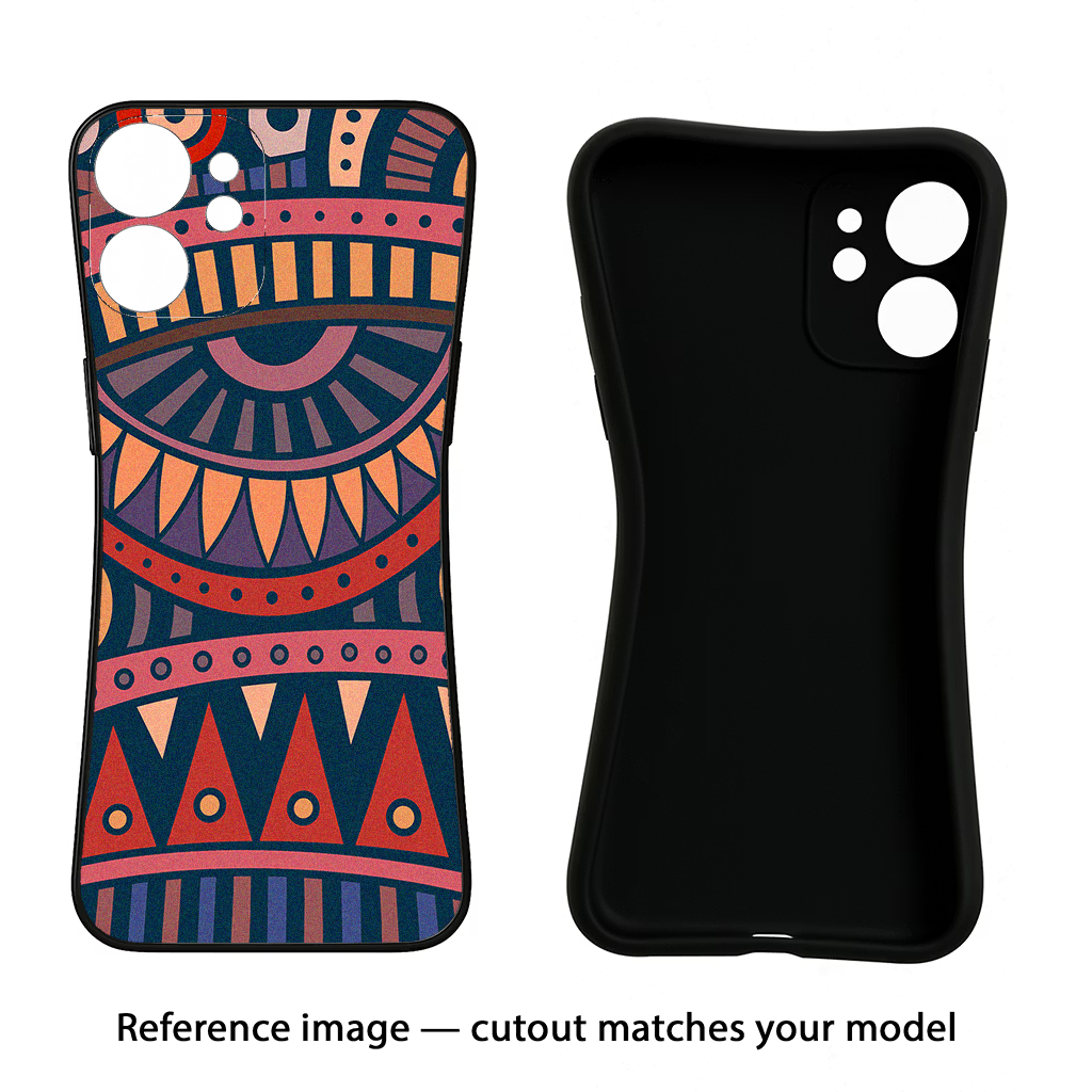 African Culture Design Oppo A5 Pro 5G Black Soft Case Back Cover by Casekaro