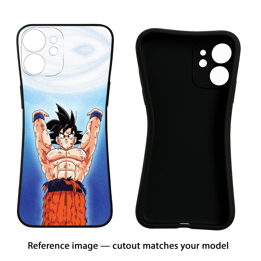 Goku Power Samsung S25 Black Soft Case Back Cover by Casekaro