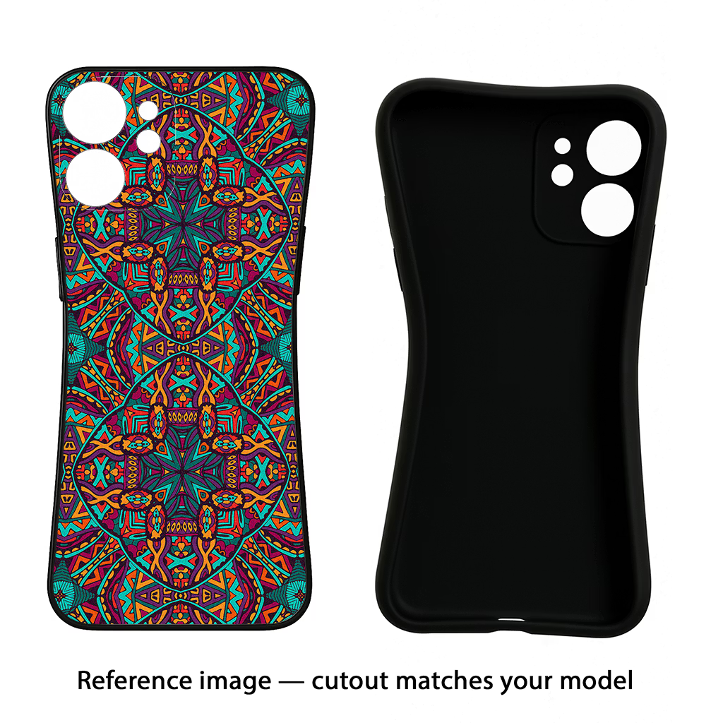 Colour Mandala Google Pixel 10 Black Soft Case Back Cover by Casekaro