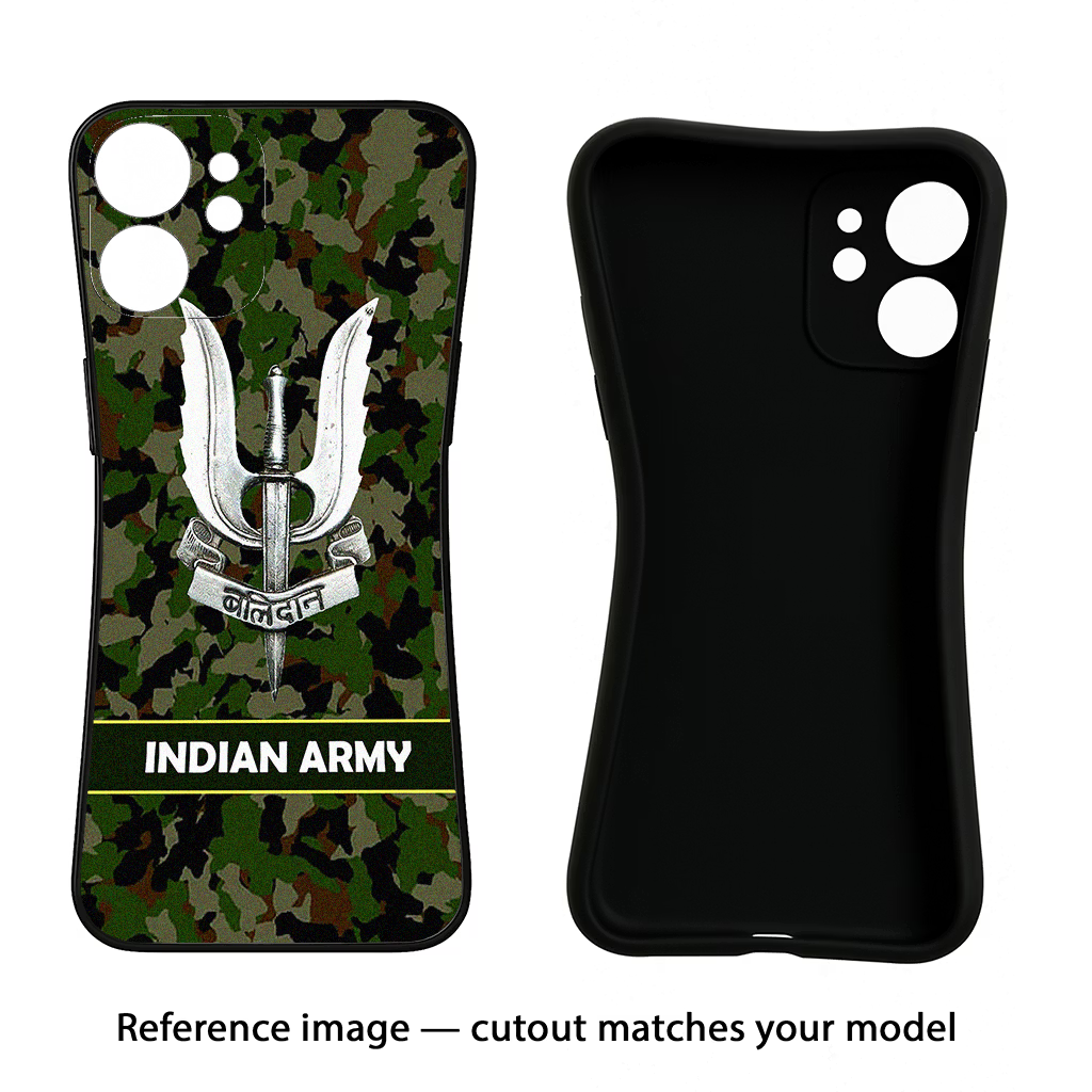 Balidan Indian Logo Oppo F29 Pro 5G Black Soft Case Back Cover by Casekaro