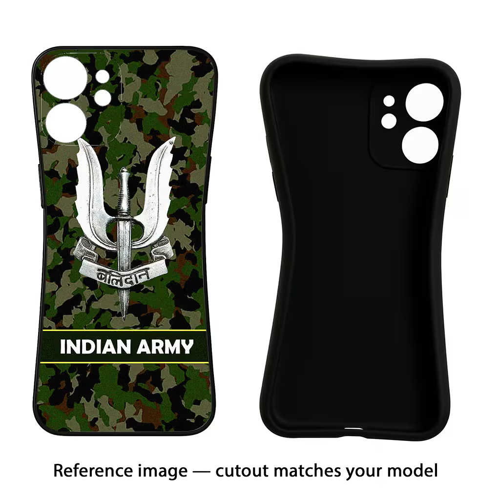 Balidan Indian Logo Realme 14T 5G Black Soft Case Back Cover by Casekaro