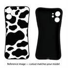 Cow Spots Google Pixel 8A Black Soft Case Back Cover by Casekaro