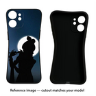 Shri Krishna Silhouette Samsung A26 Black Soft Case Back Cover by Casekaro