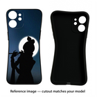 Shri Krishna Silhouette OnePlus 15R Black Soft Case Back Cover by Casekaro