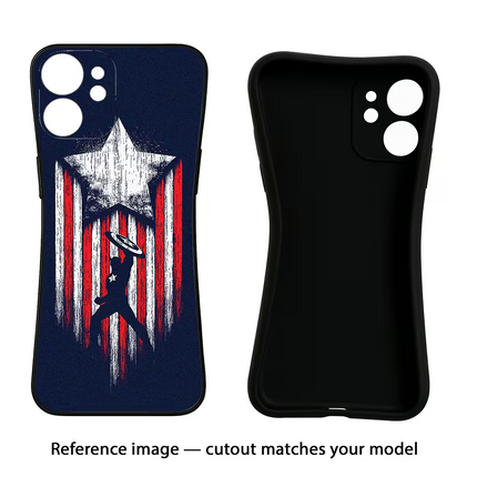 Captain America Marvel Art Vivo Y16 Black Soft Case Back Cover by Casekaro