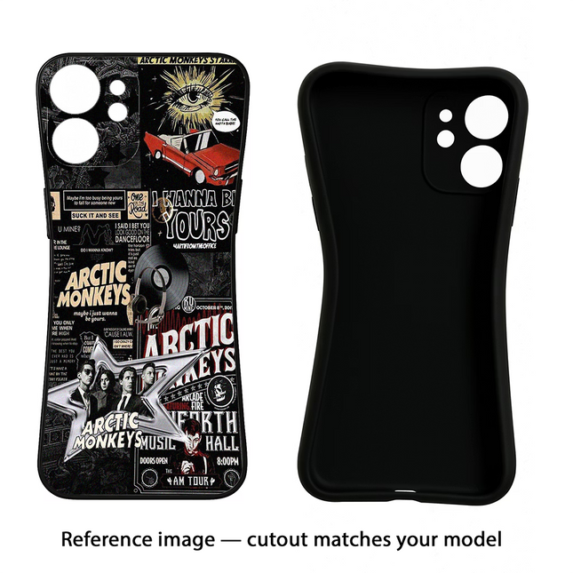 Arctic Monkeys OnePlus Nord 5 Black Soft Case Back Cover by Casekaro