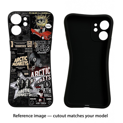 Arctic Monkeys Nothing Phone 2A Plus Black Soft Case Back Cover by Casekaro