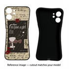 I am just a girl Google Pixel 9 Pro XL Black Soft Case Back Cover by Casekaro