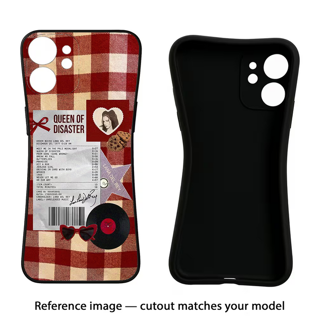 Queen of Disaster iPhone 16e Black Soft Case Back Cover by Casekaro