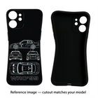 WRC'99 Moto Edge 50 Black Soft Case Back Cover by Casekaro