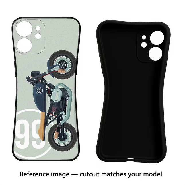 Classic Cafe Racer 99 OnePlus Nord 2T 5G Black Soft Case Back Cover by Casekaro