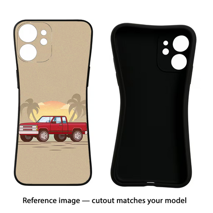 Desert Classic Drive Vivo Y16 Black Soft Case Back Cover by Casekaro